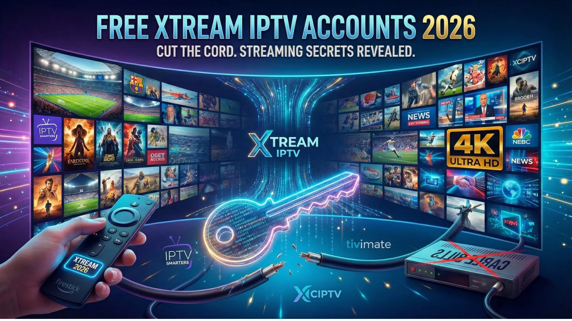 Free Popular Xtream Account